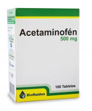 Acetaminophen 500 mg box 100 tablets Image