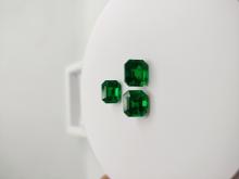 Carved Emerald For Jewelry Image